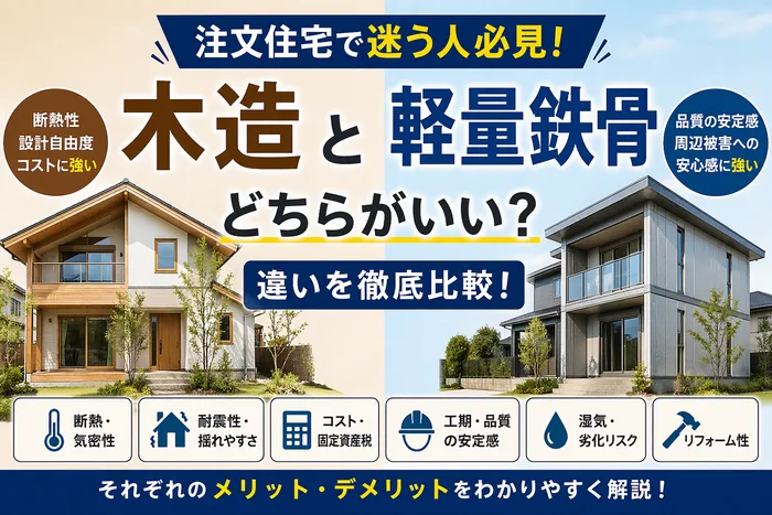 木造と鉄骨