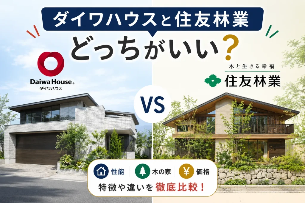 住友林業 ダイワハウス