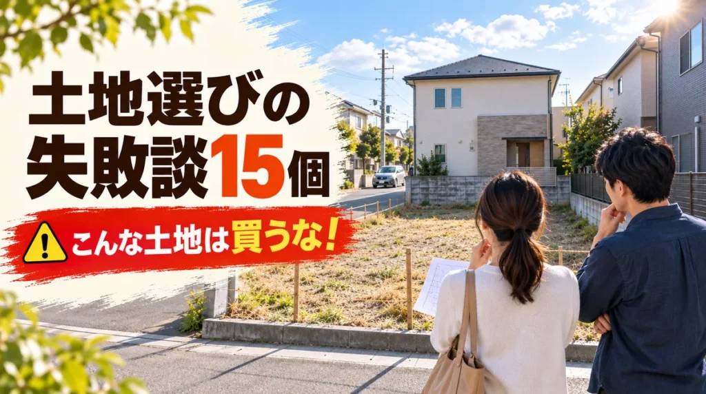 土地選び 失敗
